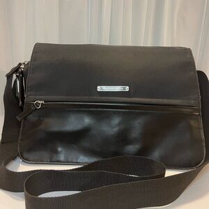 United Colors Of Benetton Black Messenger Bag